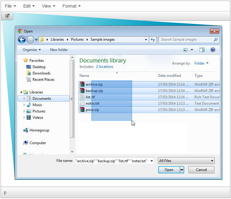 TinyMCE Easy File Uploader overview screenshot