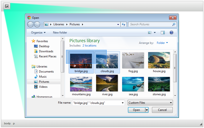 CKEditor Easy Image Uploader overview screenshot