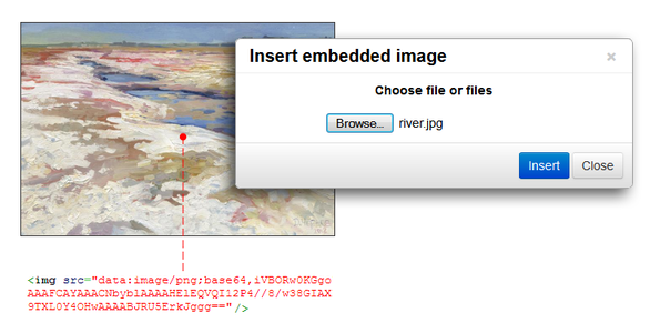 TinyMCE Image Embed overview screenshot