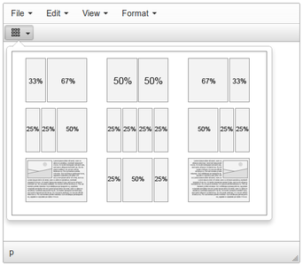 TinyMCE Templates overview screenshot